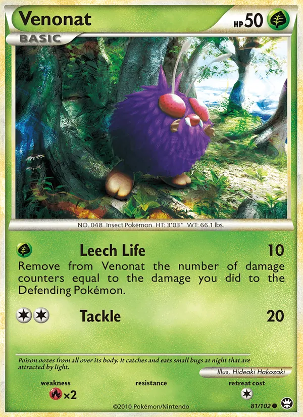 Venonat 81/102 Triumphant