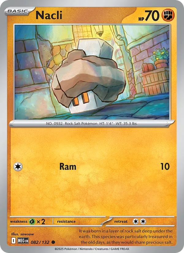 Nacli 082/132 Mega Evolution