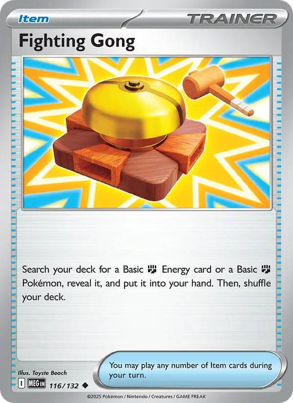 Fighting Gong 116/132 Mega Evolution