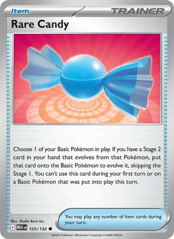 Rare Candy 125/132 Mega Evolution