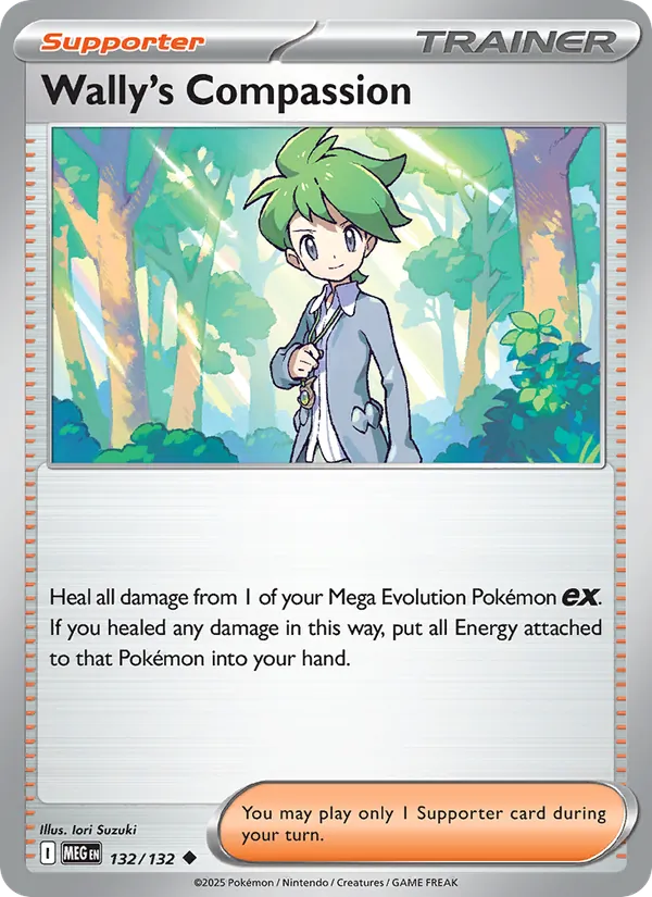 Wally's Compassion 132/132 Mega Evolution