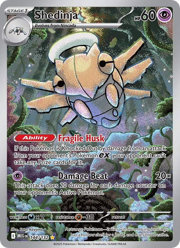 Shedinja 144/132 Mega Evolution
