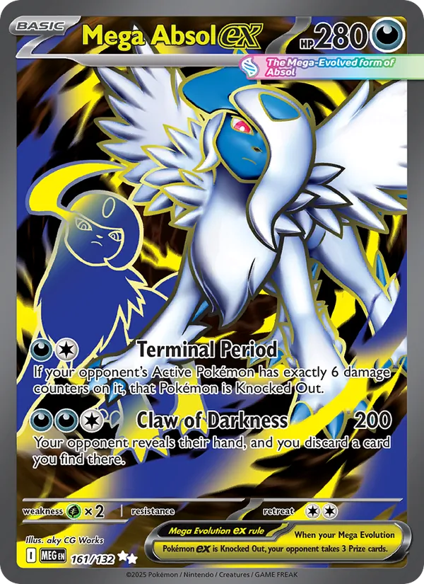 Mega Absol ex 161/132 Mega Evolution