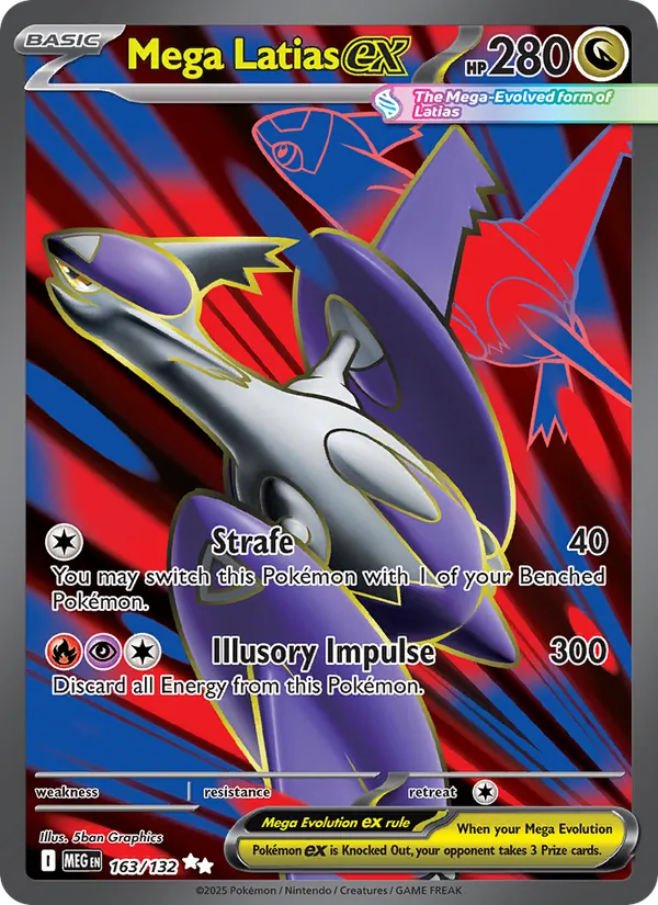 Mega Latias ex 163/132 Mega Evolution
