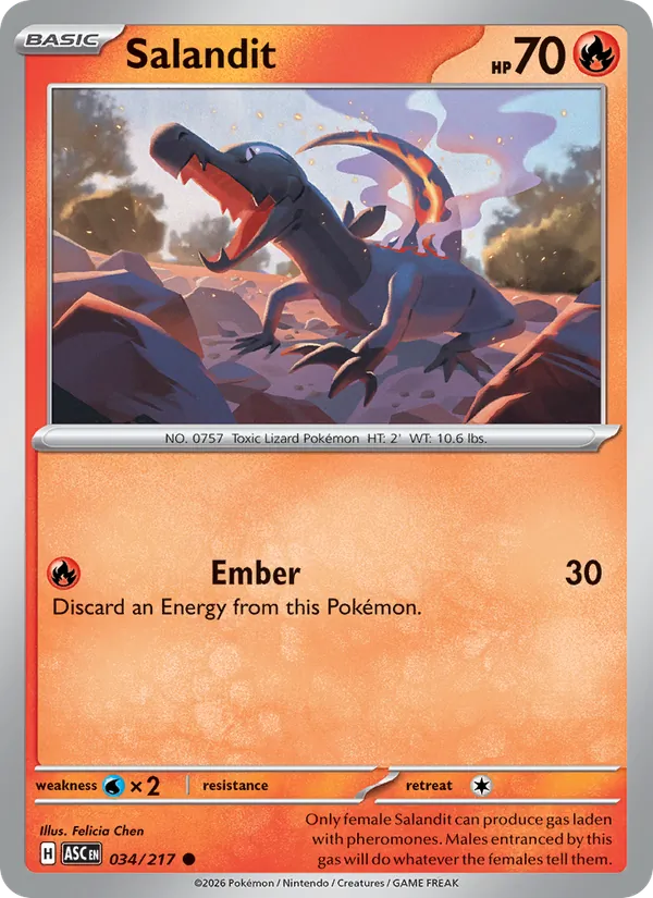 Salandit 034/217 Ascended Heroes