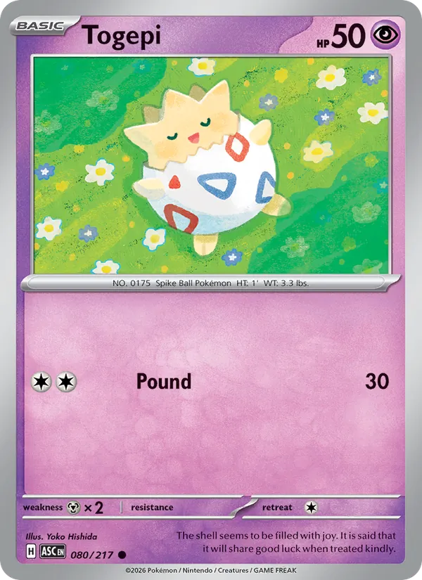 Togepi 080/217 Ascended Heroes