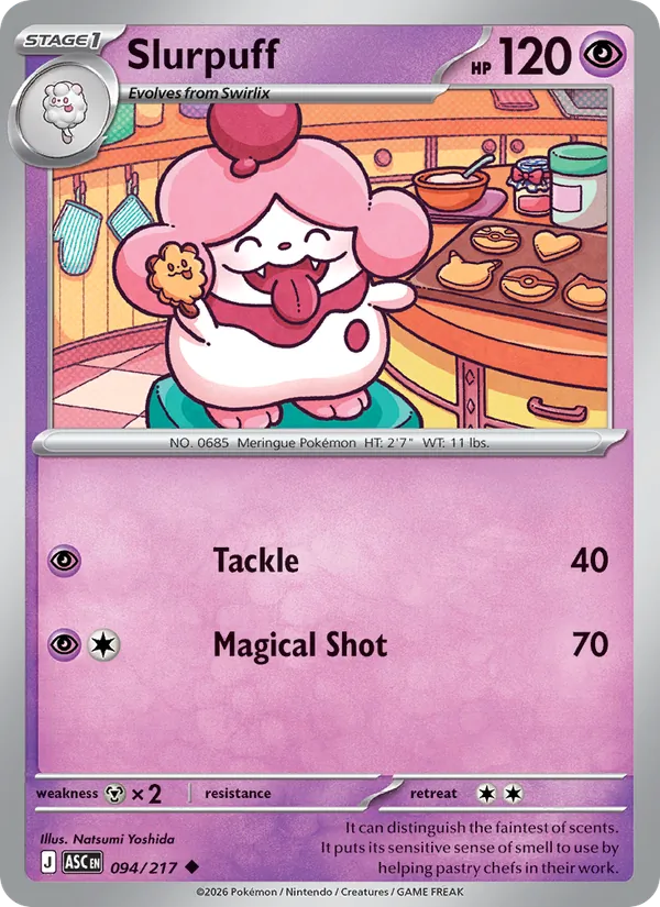 Slurpuff 094/217 Ascended Heroes