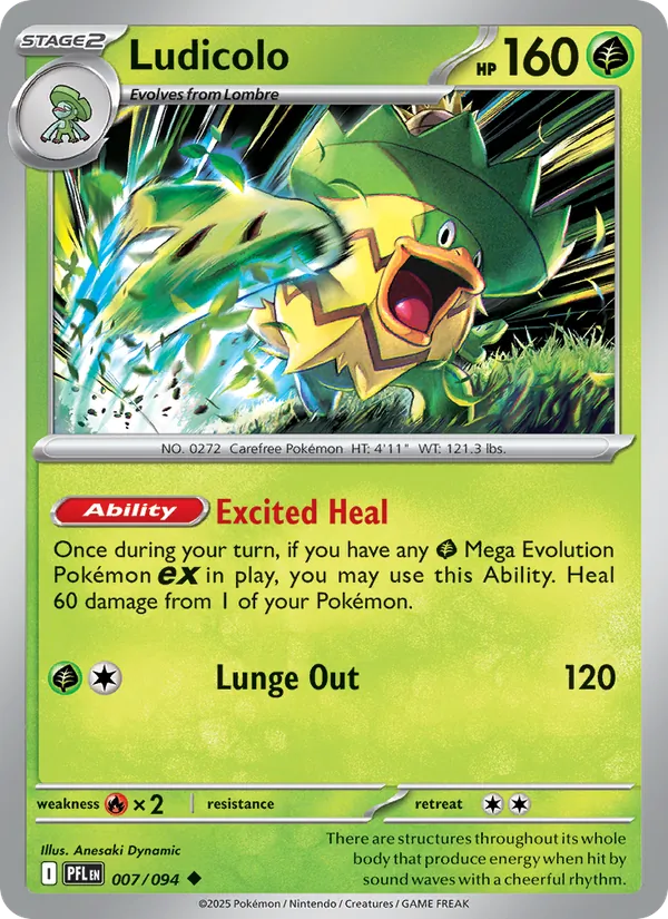 Ludicolo 007/94 Phantasmal Flames