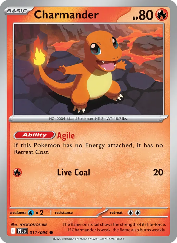 Charmander 011/94 Phantasmal Flames