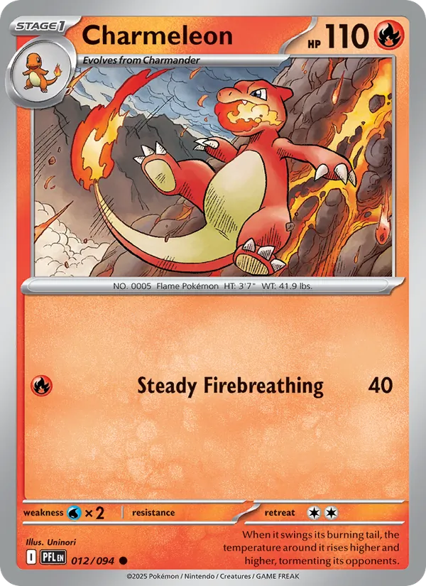 Charmeleon 012/94 Phantasmal Flames