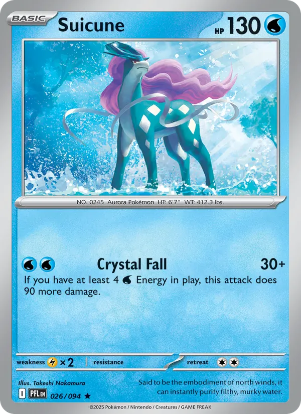 Suicune 026/94 Phantasmal Flames