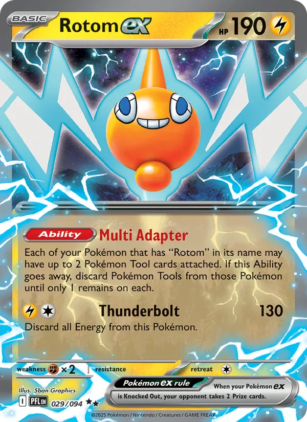 Rotom ex 029/94 Phantasmal Flames