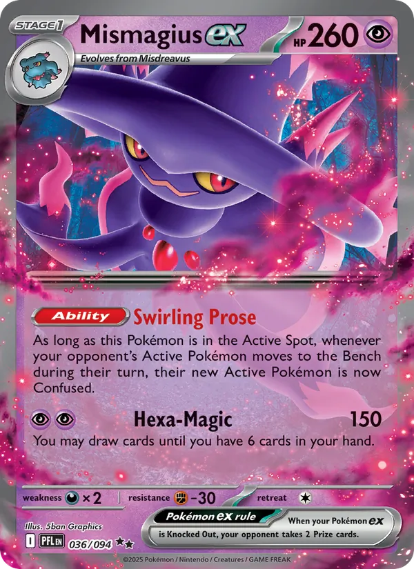 Mismagius ex 036/94 Phantasmal Flames