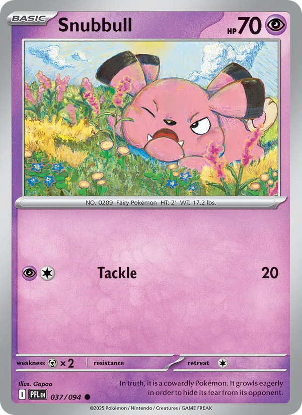 Snubbull 037/94 Phantasmal Flames