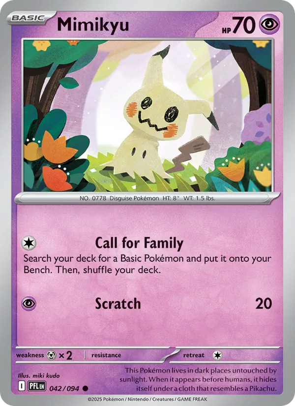 Mimikyu 042/94 Phantasmal Flames
