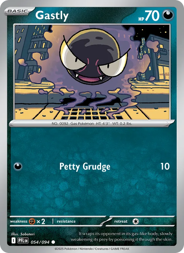 Gastly 054/94 Phantasmal Flames