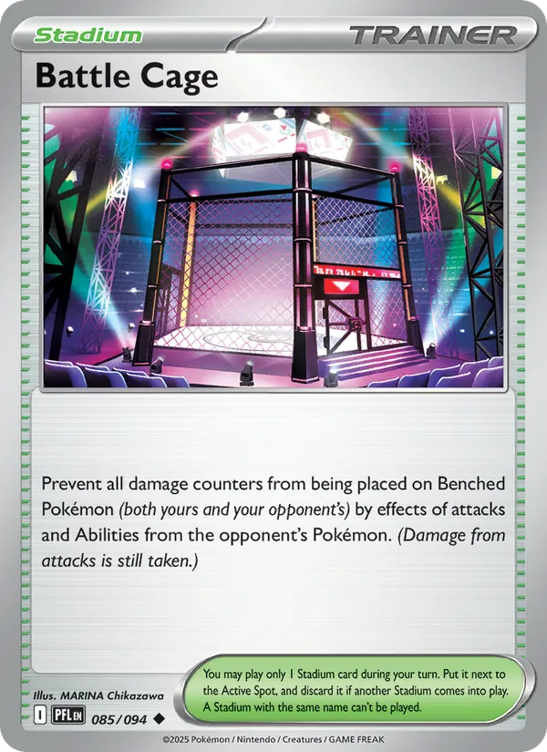 Battle Cage 085/94 Phantasmal Flames