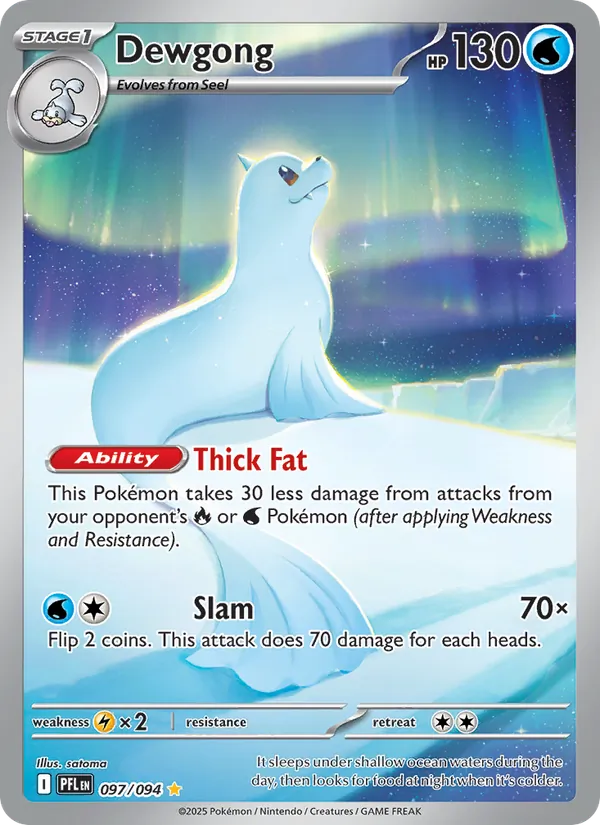 Dewgong 097/94 Phantasmal Flames
