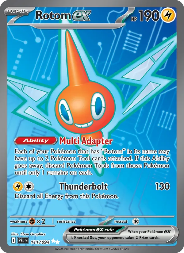Rotom ex 111/94 Phantasmal Flames