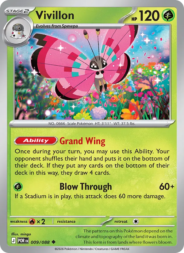Vivillon 009/88 Perfect Order