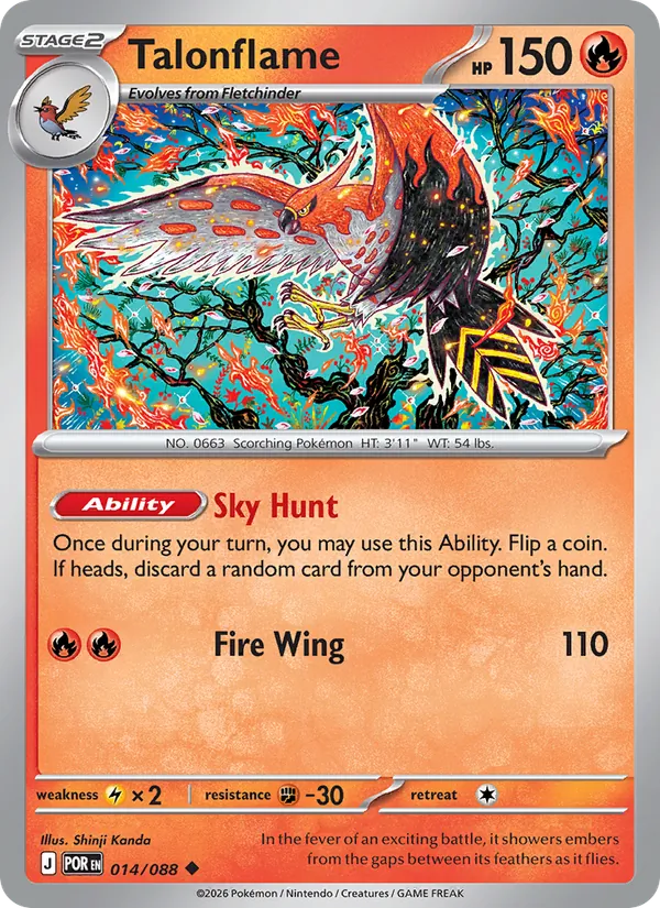 Talonflame 014/88 Perfect Order