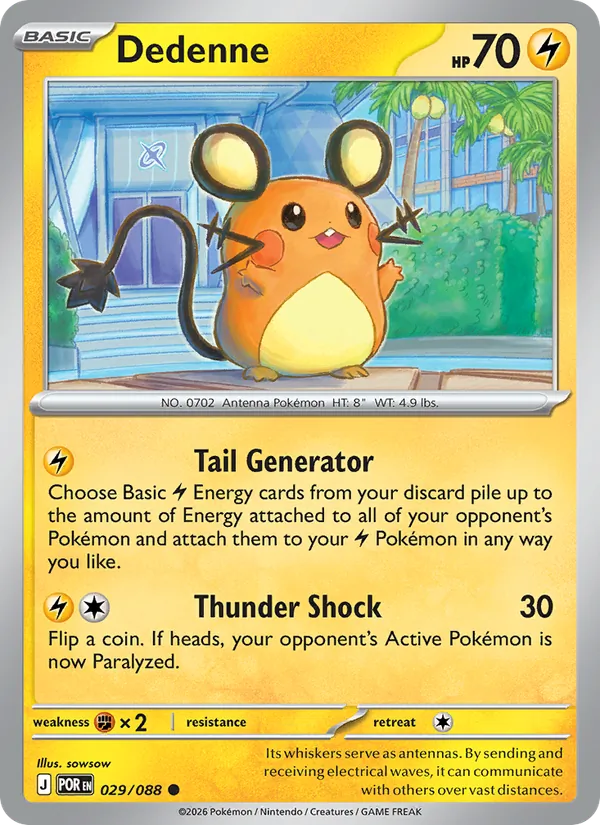 Dedenne 029/88 Perfect Order