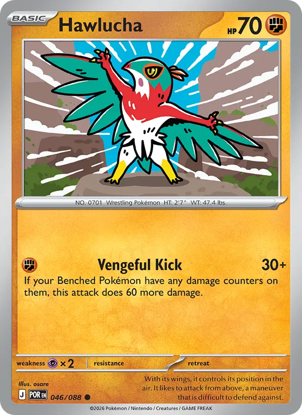 Hawlucha 046/88 Perfect Order