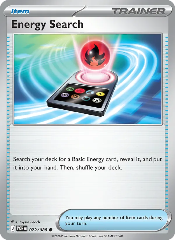Energy Search 072/88 Perfect Order