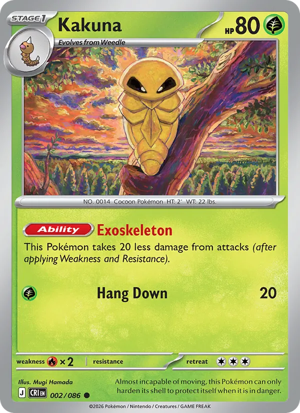 Kakuna 002/86 Chaos Rising