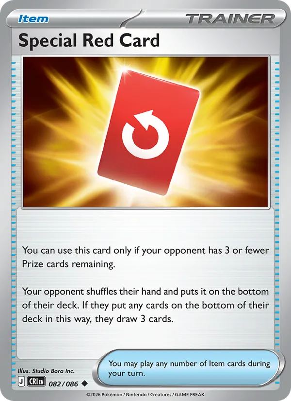Special Red Card 082/86 Chaos Rising