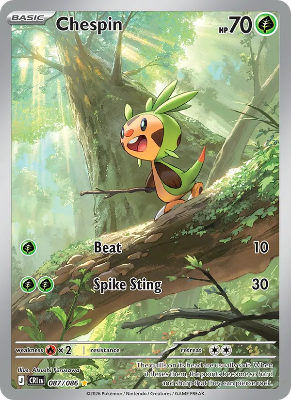 Chespin 087/86 Chaos Rising