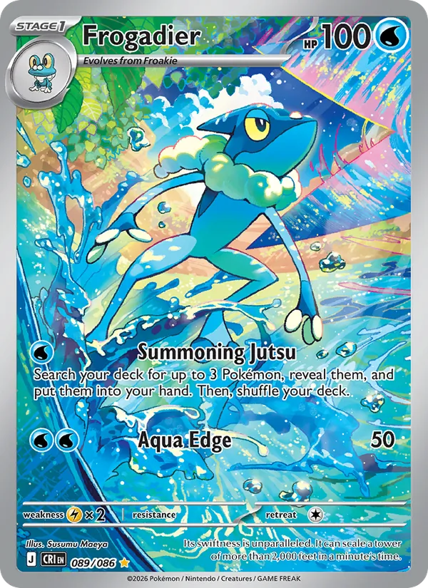 Frogadier 089/86 Chaos Rising