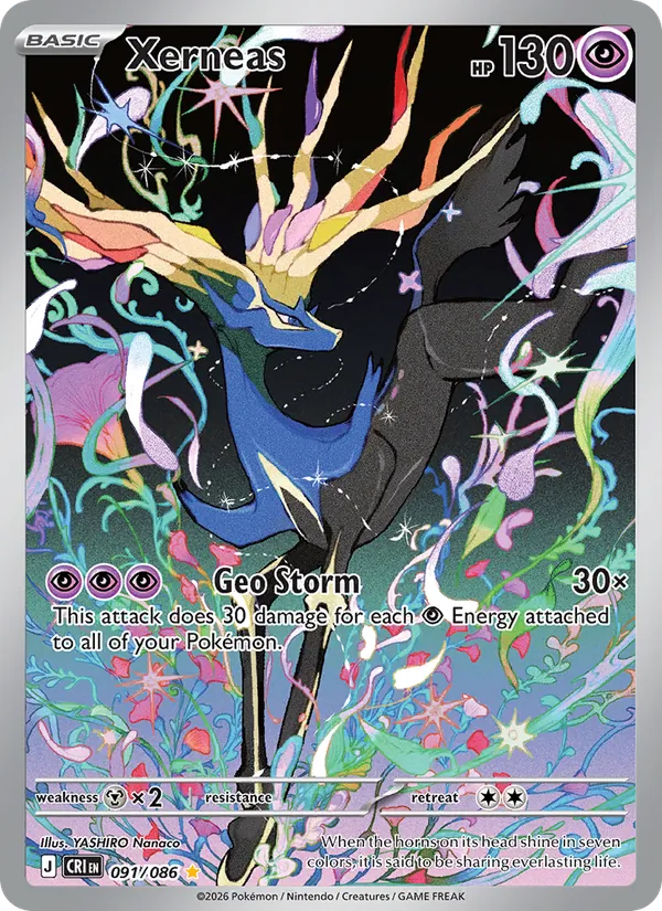 Xerneas 091/86 Chaos Rising