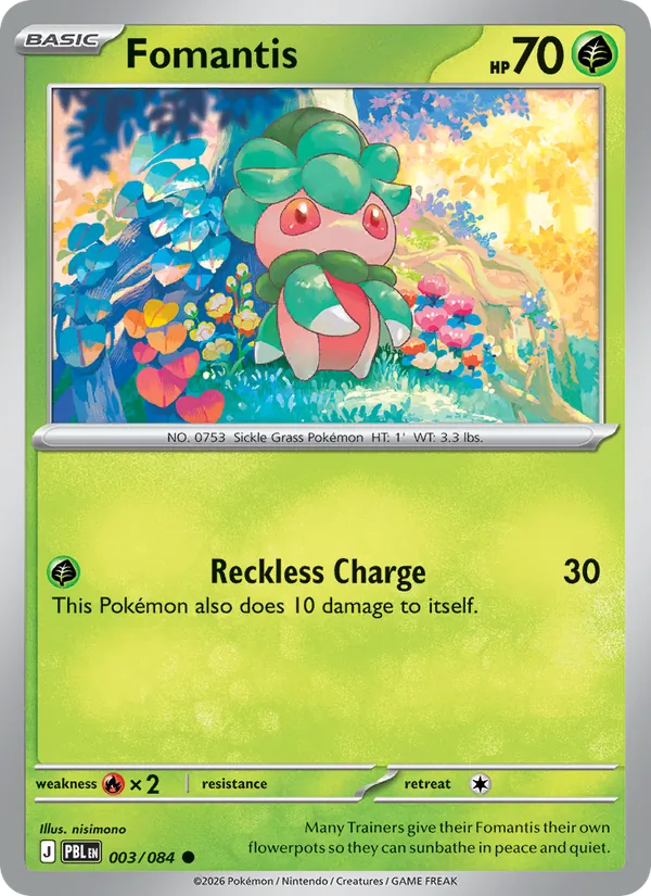 Fomantis 003/84 Pitch Black