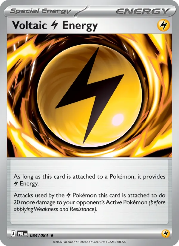 Voltaic Lightning Energy 084/84 Pitch Black
