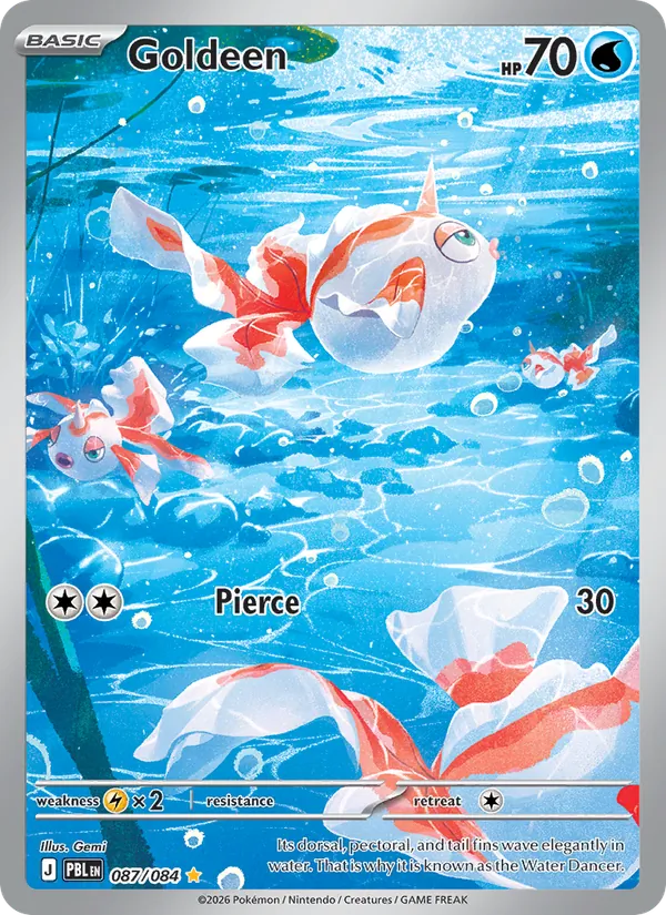 Goldeen 087/84 Pitch Black