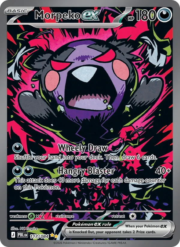 Morpeko ex 117/84 Pitch Black