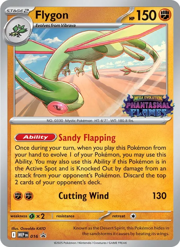 Flygon 016 MEP Black Star Promos