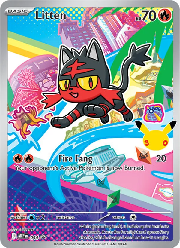 Litten 044 MEP Black Star Promos