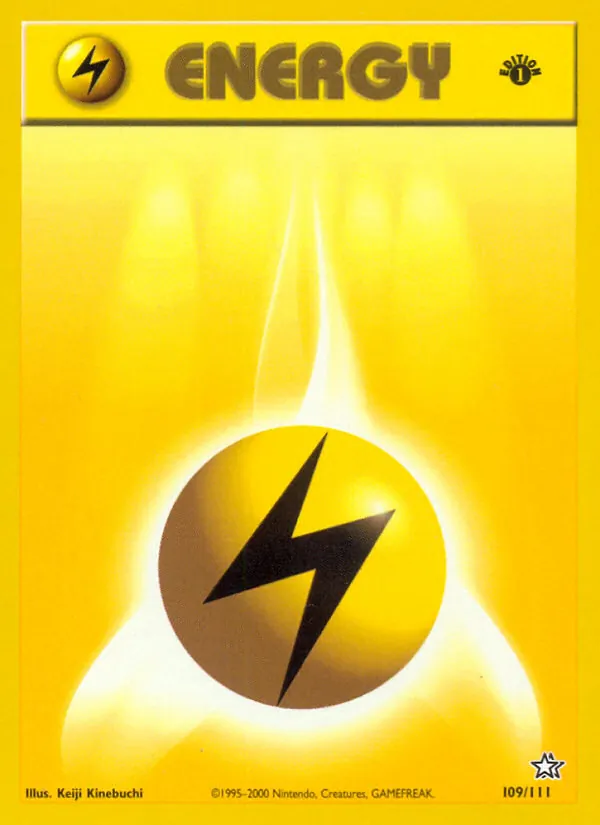 Lightning Energy 109/111 Neo Genesis