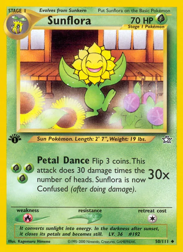 Sunflora 50/111 Neo Genesis