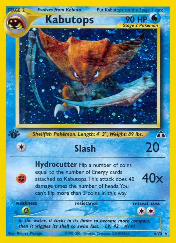 Kabutops 6/75 Neo Discovery