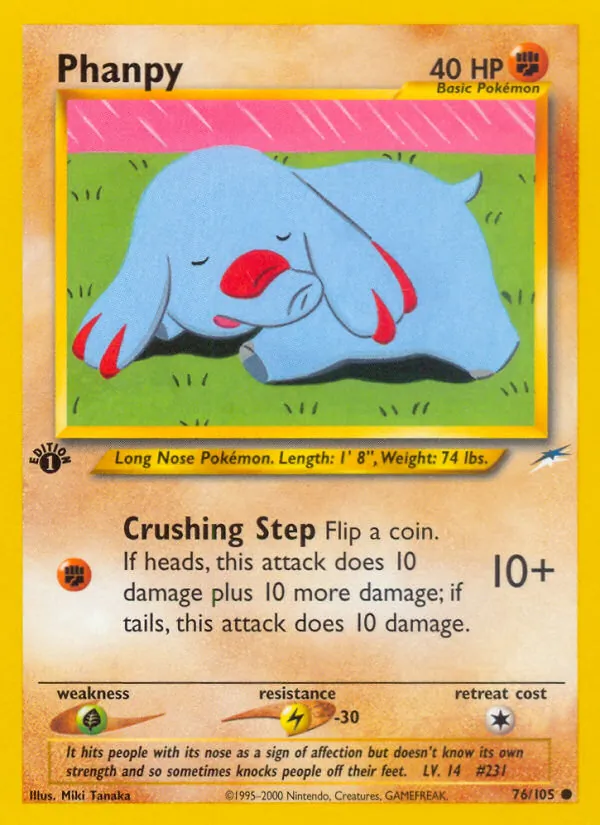 Phanpy 76/105 Neo Destiny