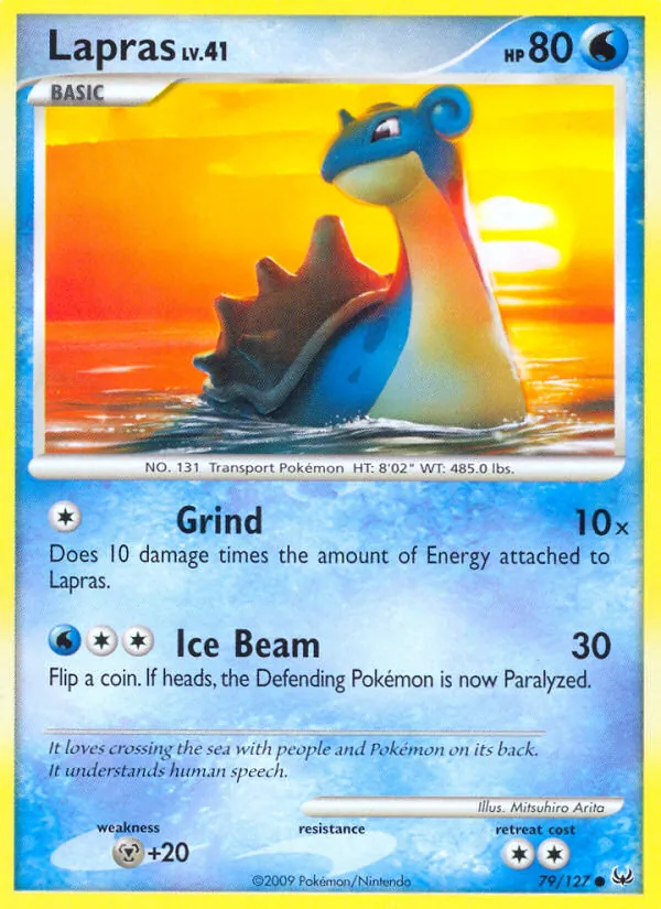 Lapras 79/127 Platinum