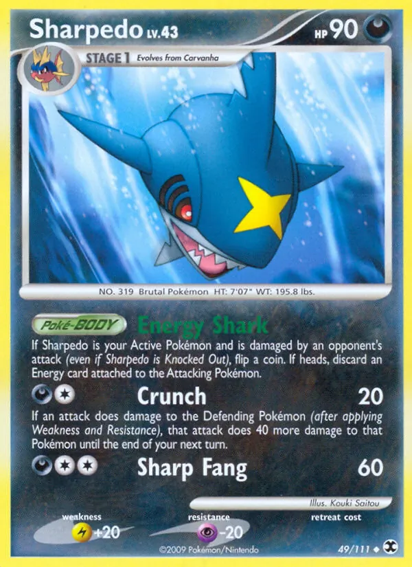 Sharpedo 49/111 Rising Rivals