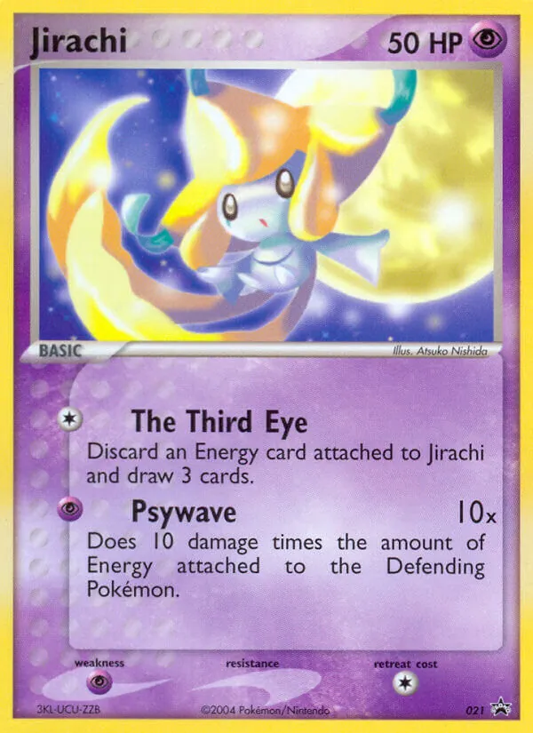 Jirachi 21/40 Nintendo Black Star Promos
