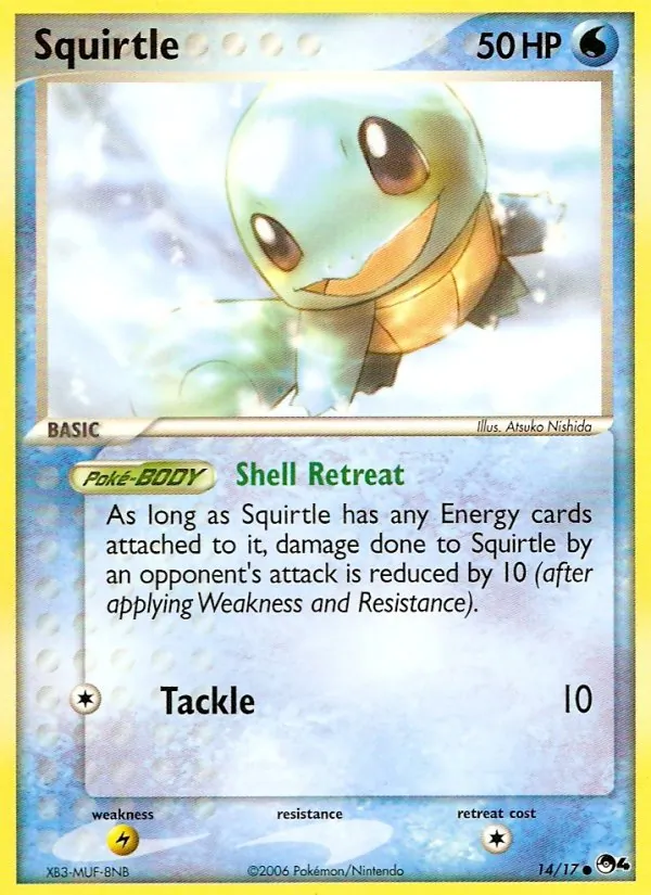 Squirtle 14/17 POP Series 4
