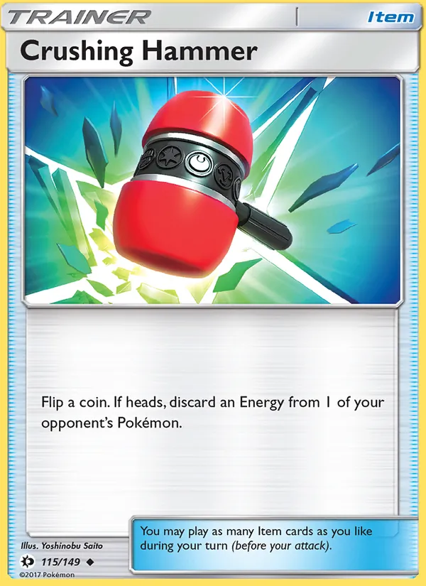 Crushing Hammer 115/149 Sun & Moon