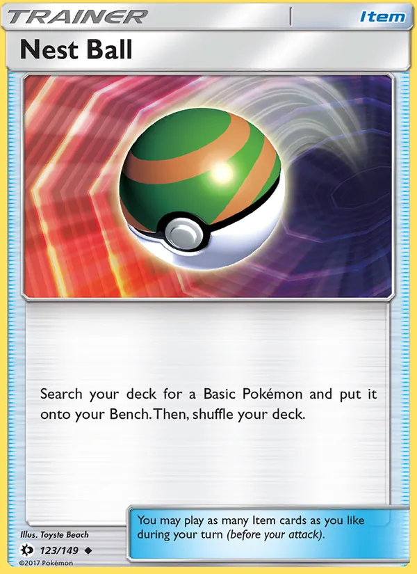 Nest Ball 123/149 Sun & Moon
