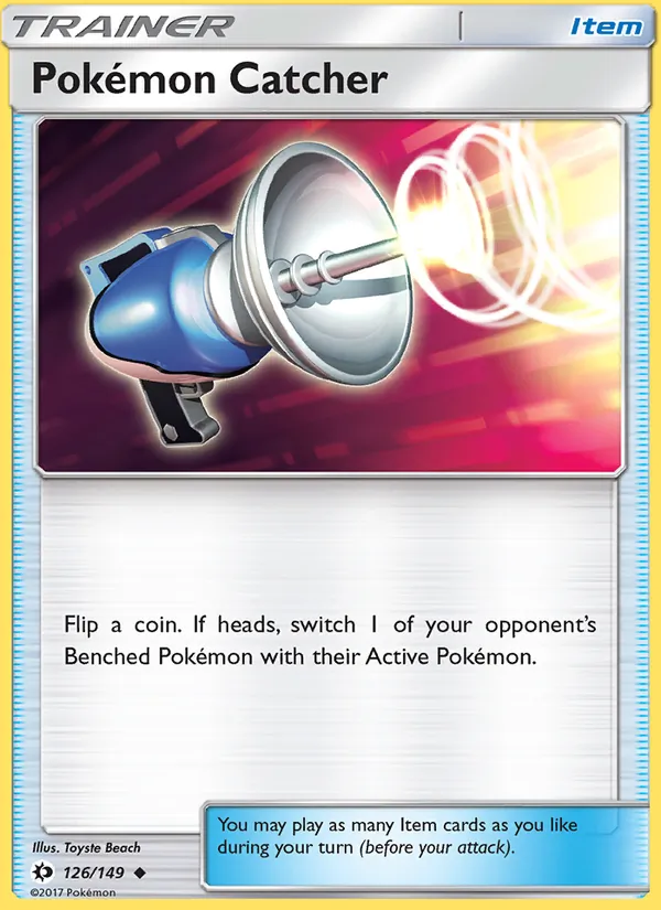 Pokémon Catcher 126/149 Sun & Moon